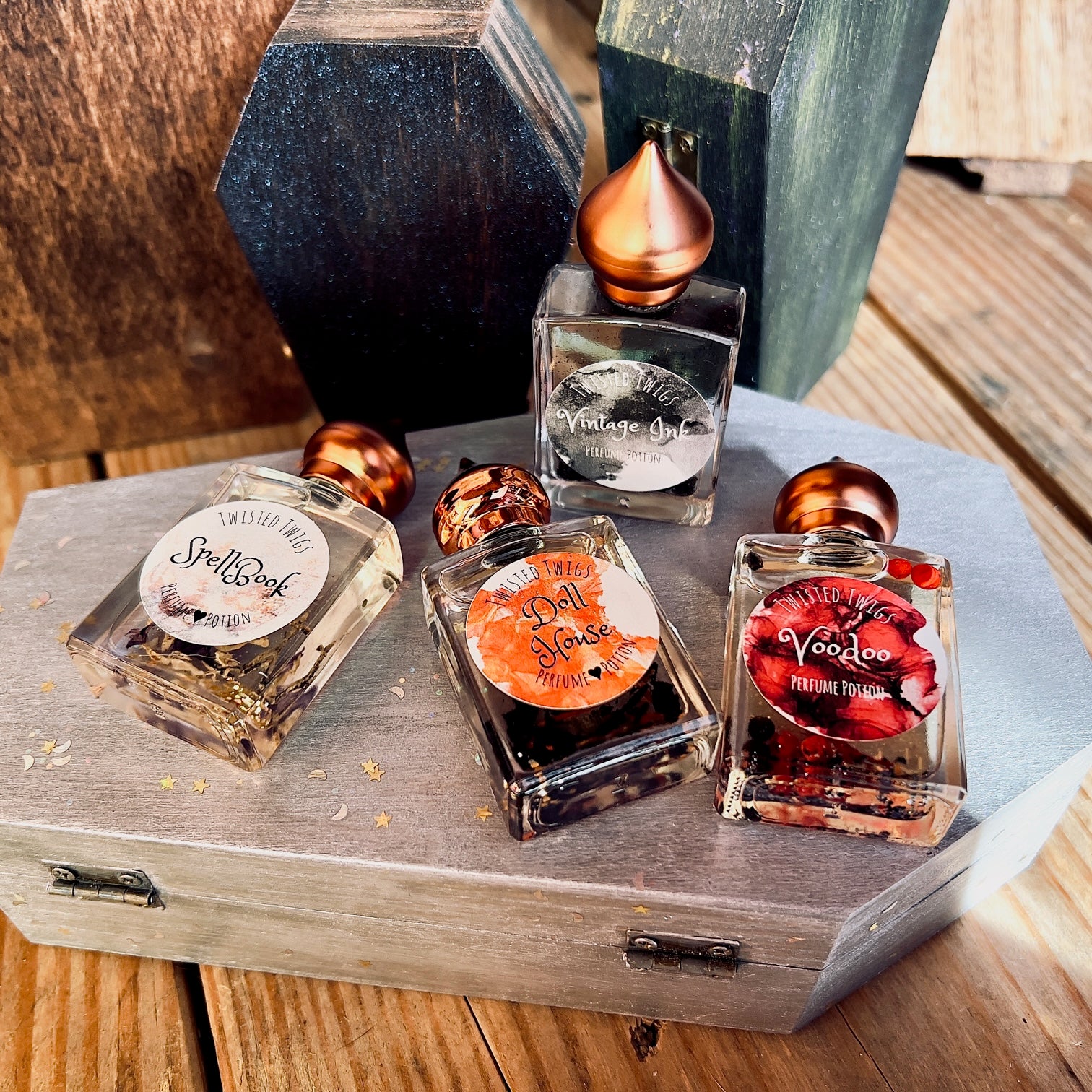 Perfume Potions Twisted Twigs Earthen Goods