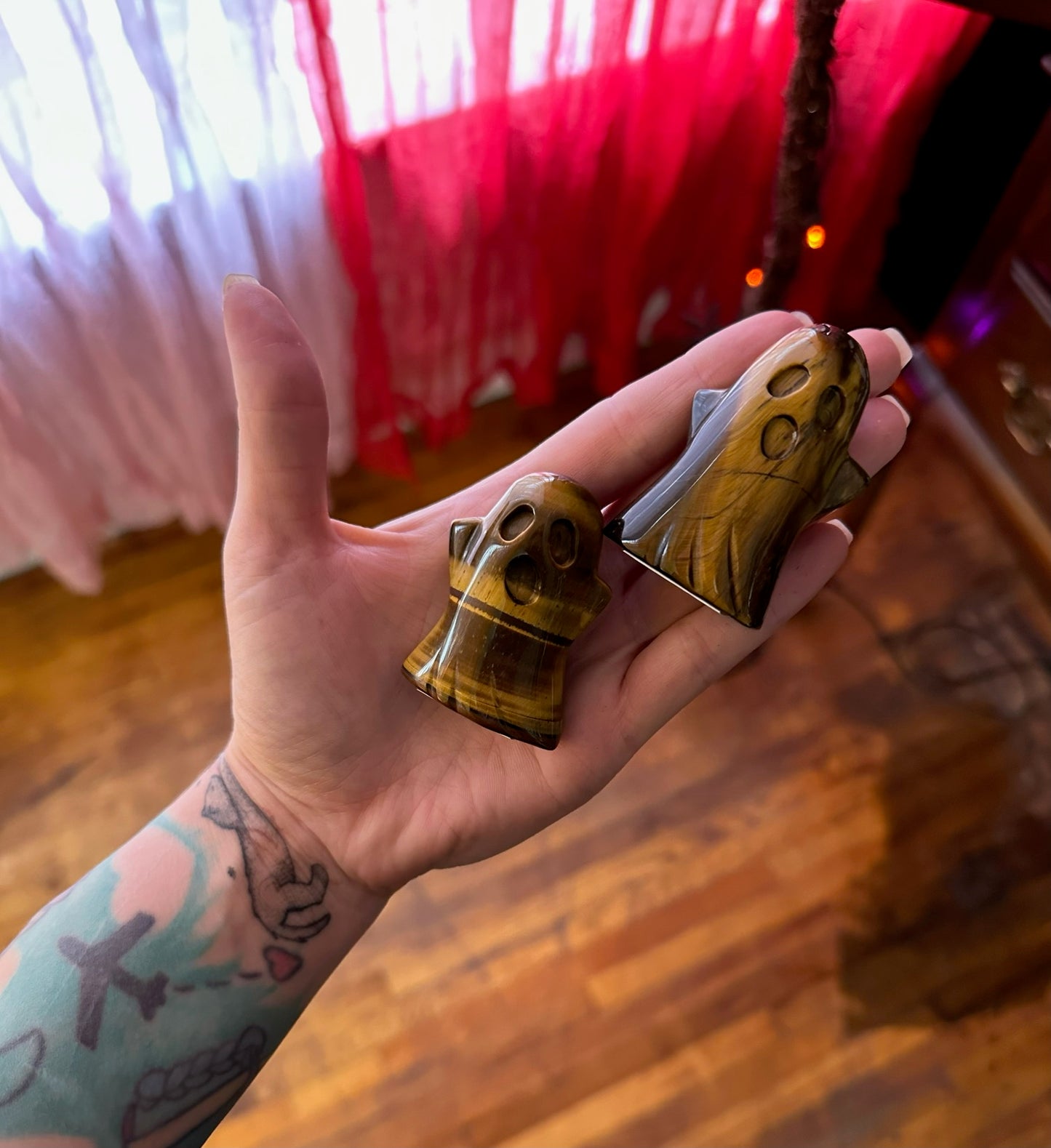 Gold Tiger's Eye Ghosty