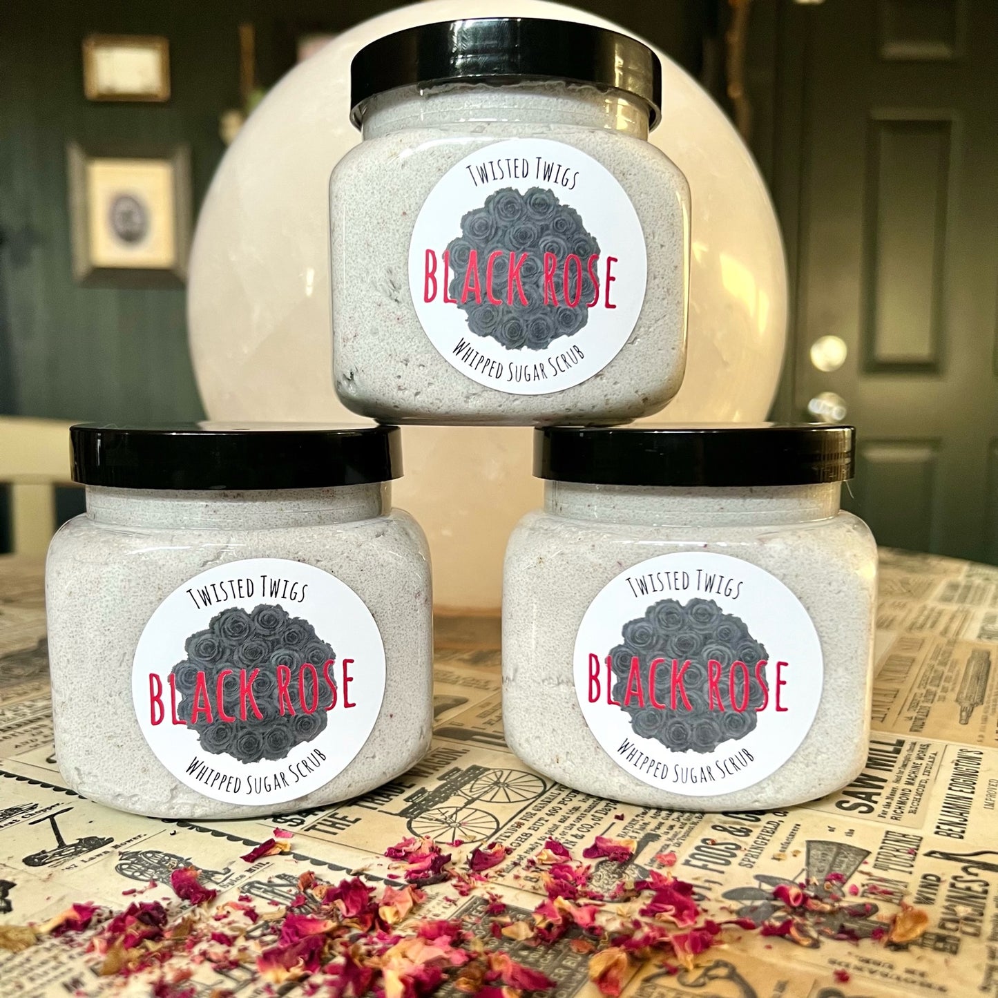 Black Rose | Whipped Sugar Scrub |
