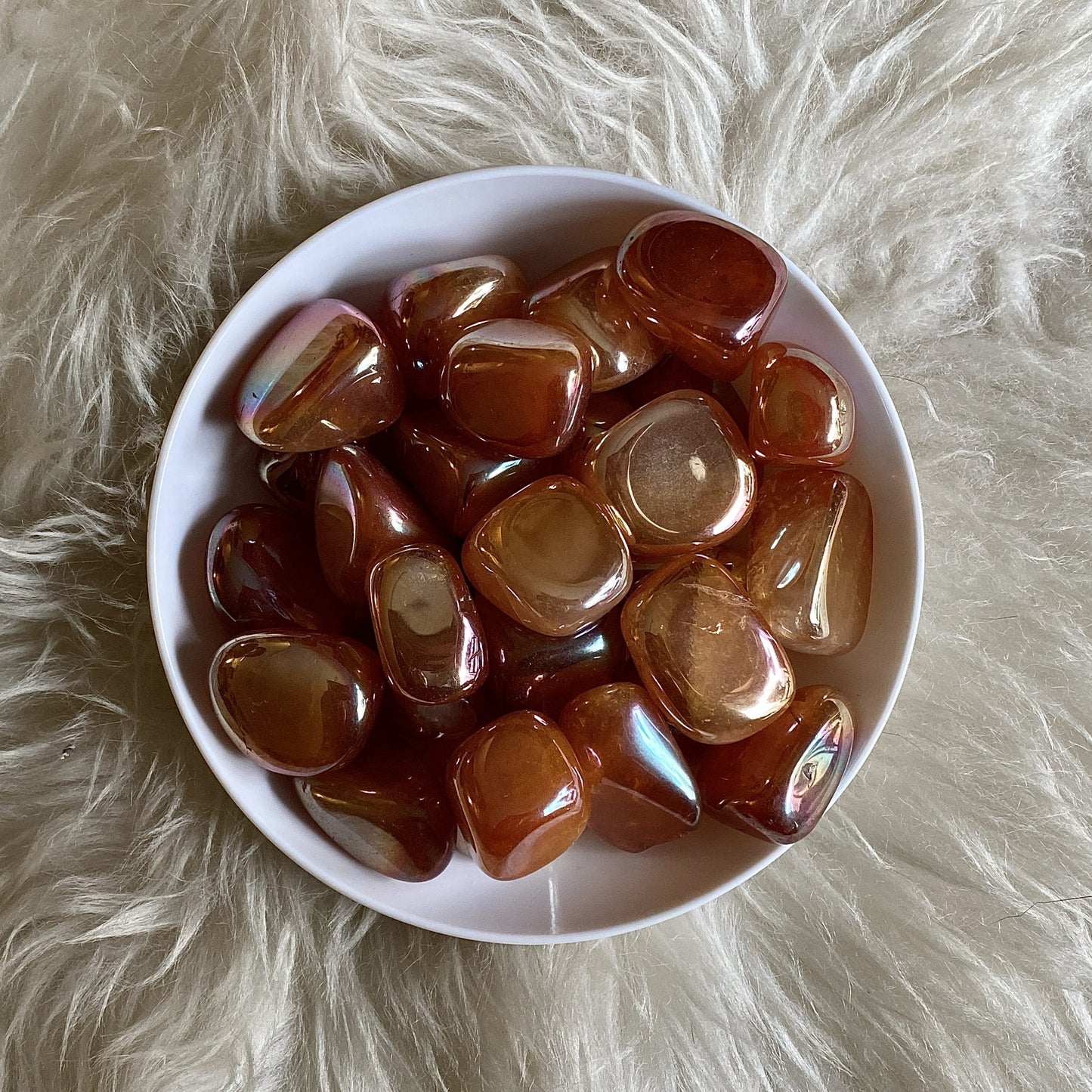 Tangerine Aura Quartz