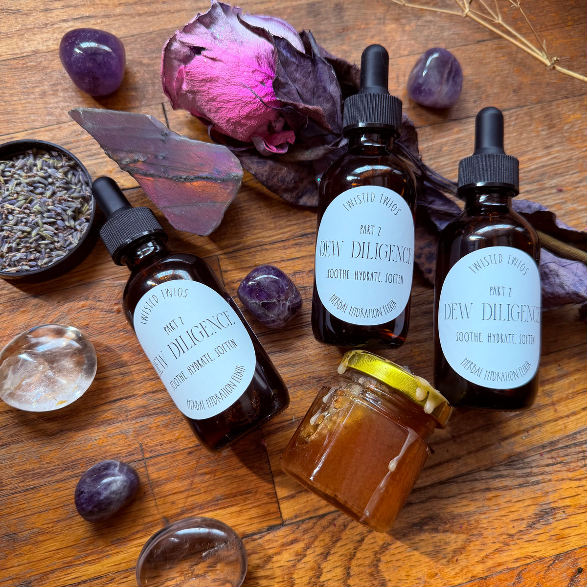 Dew Diligence | Herbal Hydration Elixir |