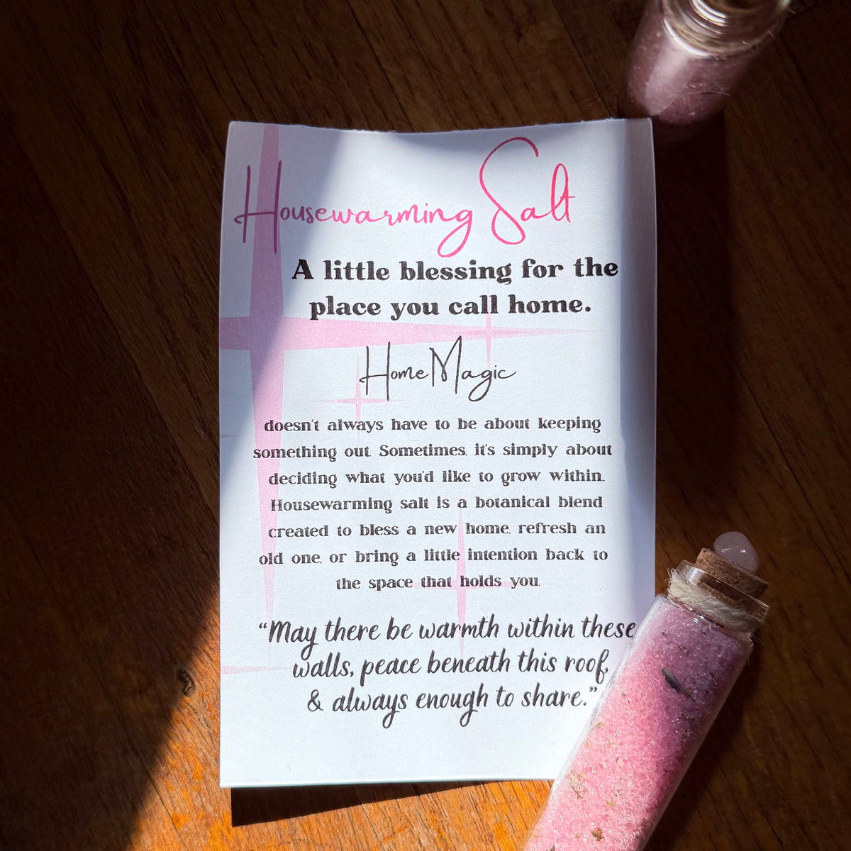 Housewarming Salt