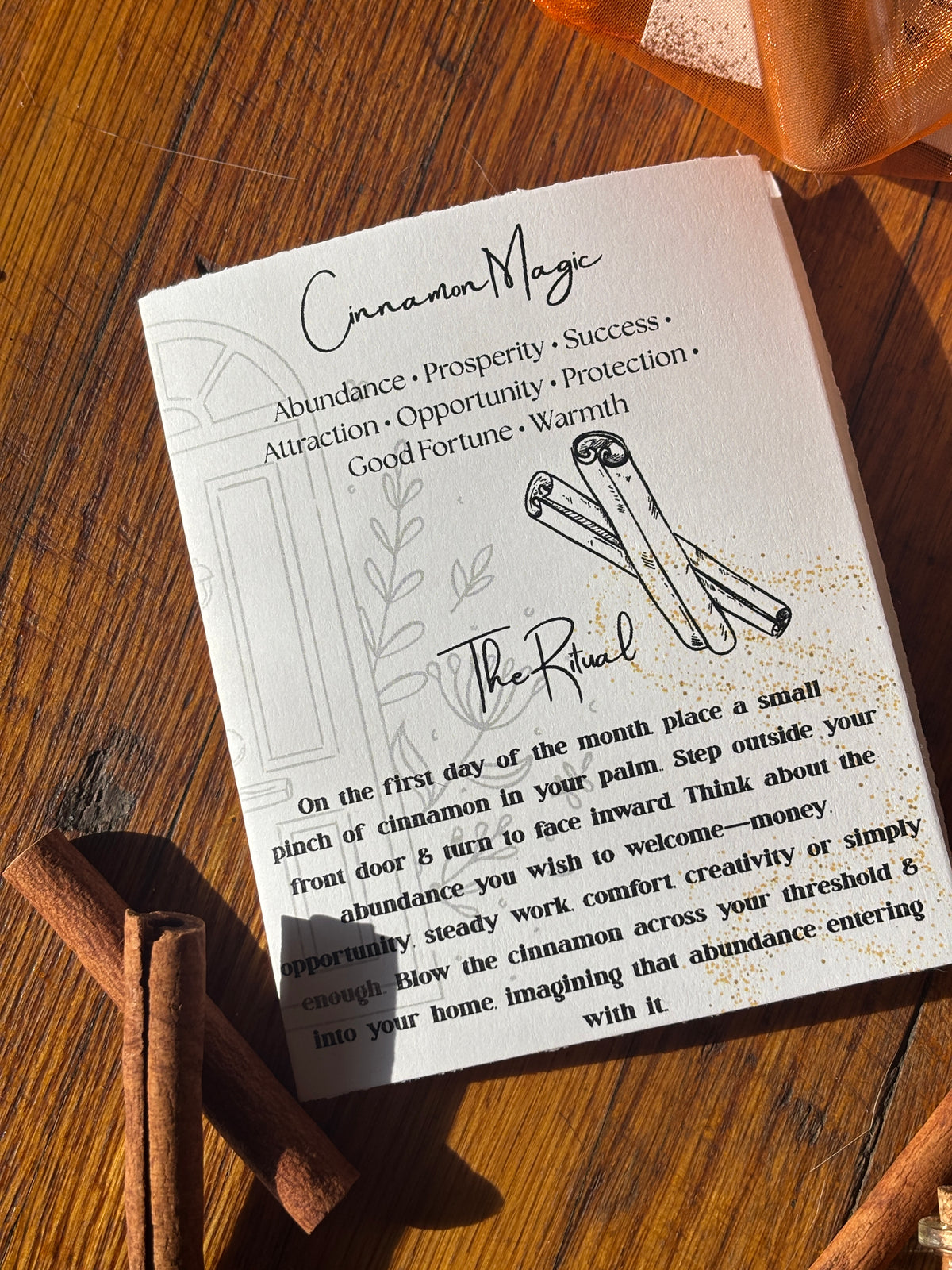 Blowing Cinnamon | Jar + Card |