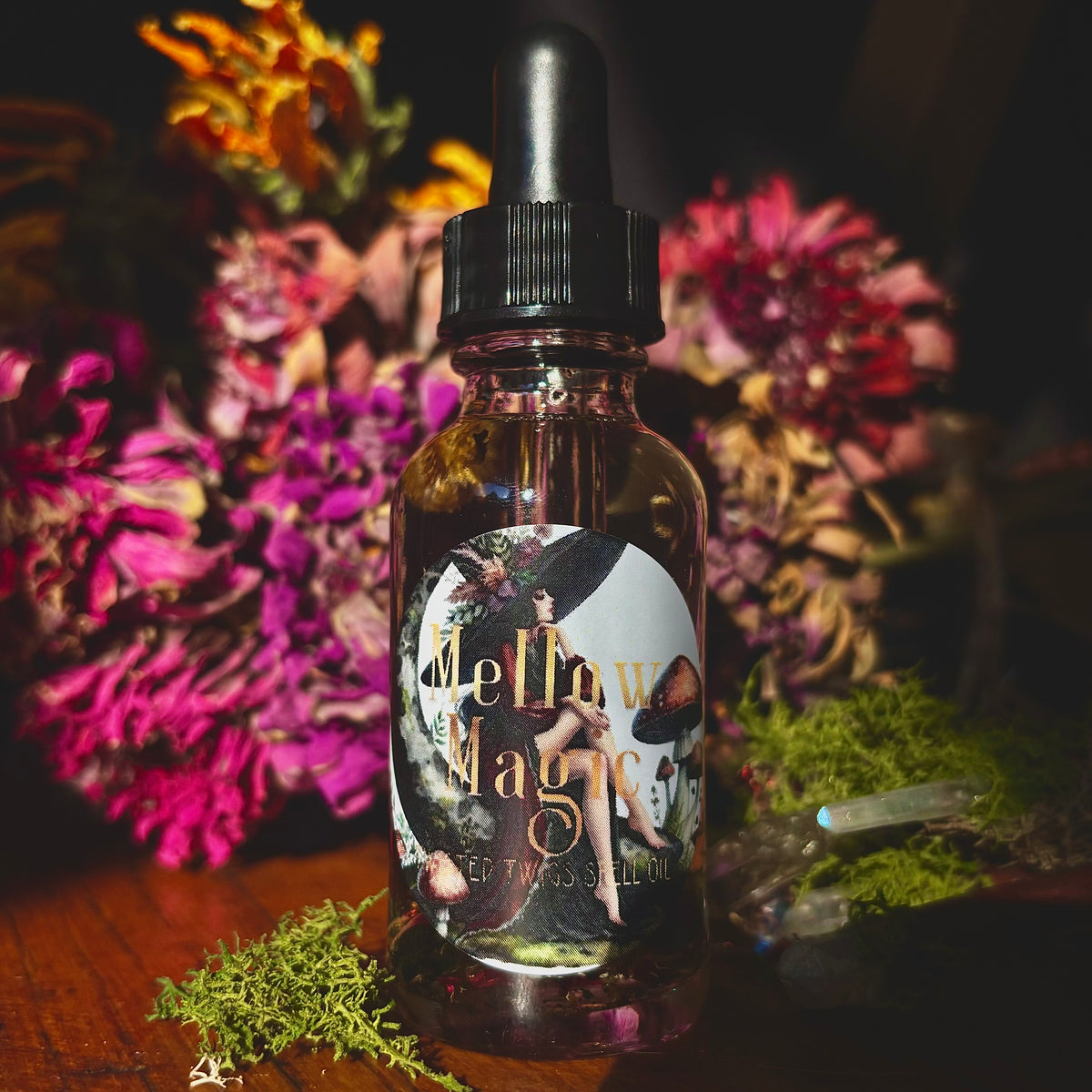 Mellow Magic | Spell Oil – Twisted Twigs Earthen Goods