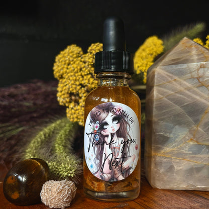 Thank you, Next | Spell Oil |