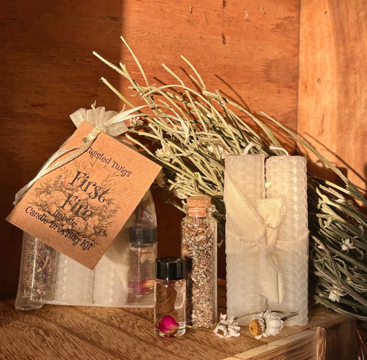 First Fire | Imbolc Candle Dressing Kit |